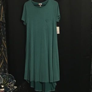 Teal Carly dress
